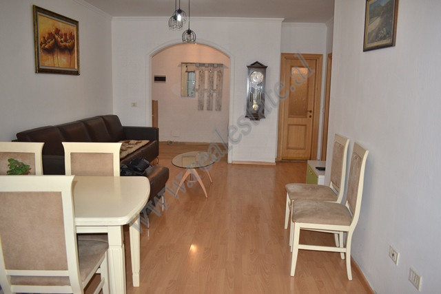 Two bedroom apartment for rent at&nbsp;Him Kolli&nbsp;Street in Tirana.
The apartment is situated o